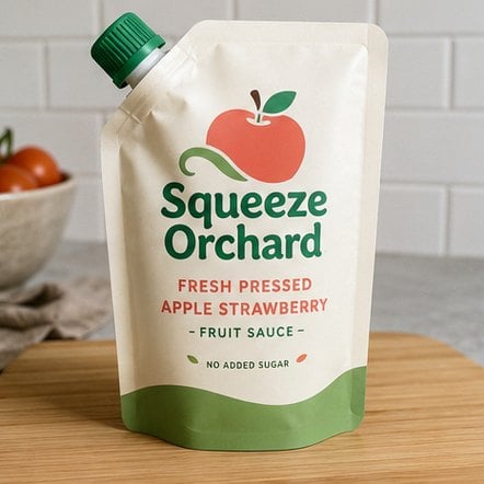 Spouted Liquid Pouch with custom branding